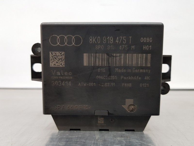 Recambio de modulo aparcamiento parking ( pdc ) para audi a4 ber. (b8) premium referencia OEM IAM 8K0919475T 8K0919475M  Recambio de modulo aparcamiento parking ( pdc ) para audi a4 ber. (b8) premium referencia OEM IAM 8K0919475T 8K0919475M