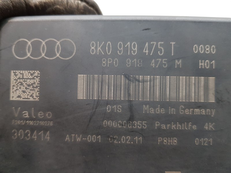 Recambio de modulo aparcamiento parking ( pdc ) para audi a4 ber. (b8) premium referencia OEM IAM 8K0919475T 8K0919475M 