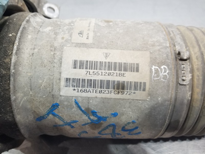Recambio de amortiguador trasero izquierdo para porsche cayenne (typ 9pa) básico referencia OEM IAM 95533303322 7L5512021BE 9553
