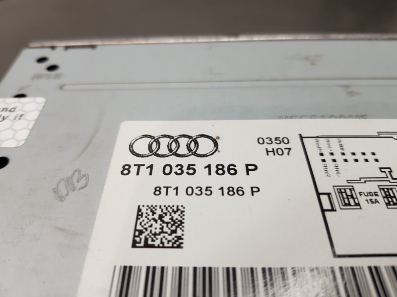 Recambio de sistema audio / radio cd para audi a4 ber. (b8) premium referencia OEM IAM 8T1035186P   Recambio de sistema audio / radio cd para audi a4 ber. (b8) premium referencia OEM IAM 8T1035186P