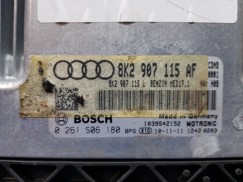 Recambio de centralita motor uce para audi a4 ber. (b8) premium referencia OEM IAM 8K2907115AF 8K2907115L 0261S06180 Recambio de centralita motor uce para audi a4 ber. (b8) premium referencia OEM IAM 8K2907115AF 8K2907115L 0261S06180