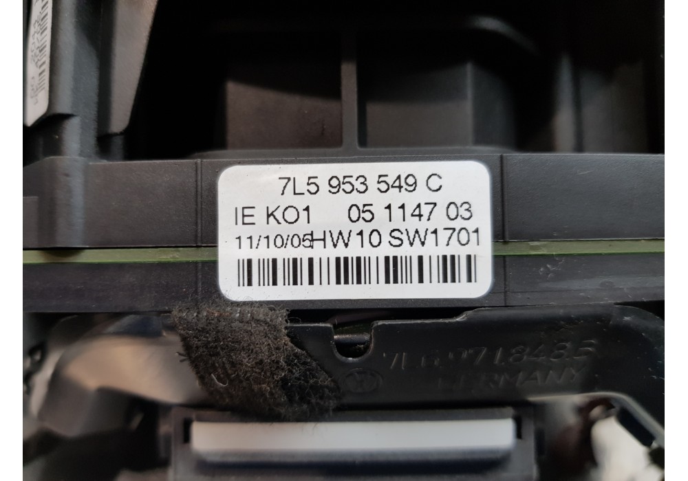 Recambio de anillo airbag para porsche cayenne (typ 9pa) básico referencia OEM IAM 7L5953541D 7L5953549C 7L59535078BP
