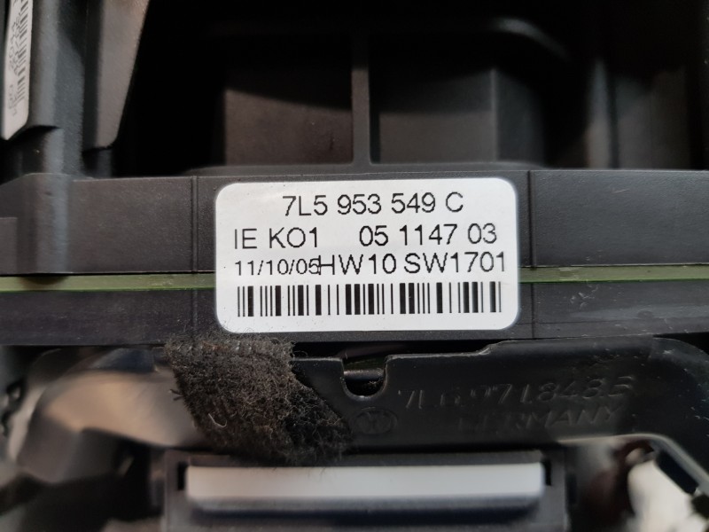 Recambio de anillo airbag para porsche cayenne (typ 9pa) básico referencia OEM IAM 7L5953541D 7L5953549C 7L59535078BP