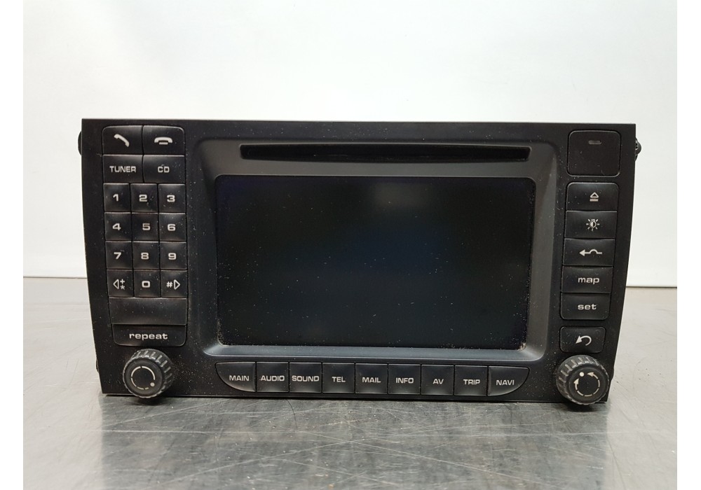 Recambio de pantalla multifuncion para porsche cayenne (typ 9pa) básico referencia OEM IAM 7L5919886AB  