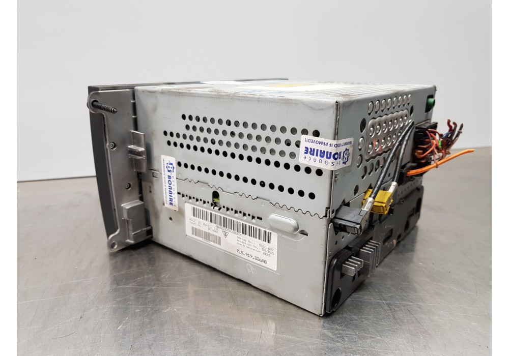 Recambio de pantalla multifuncion para porsche cayenne (typ 9pa) básico referencia OEM IAM 7L5919886AB  