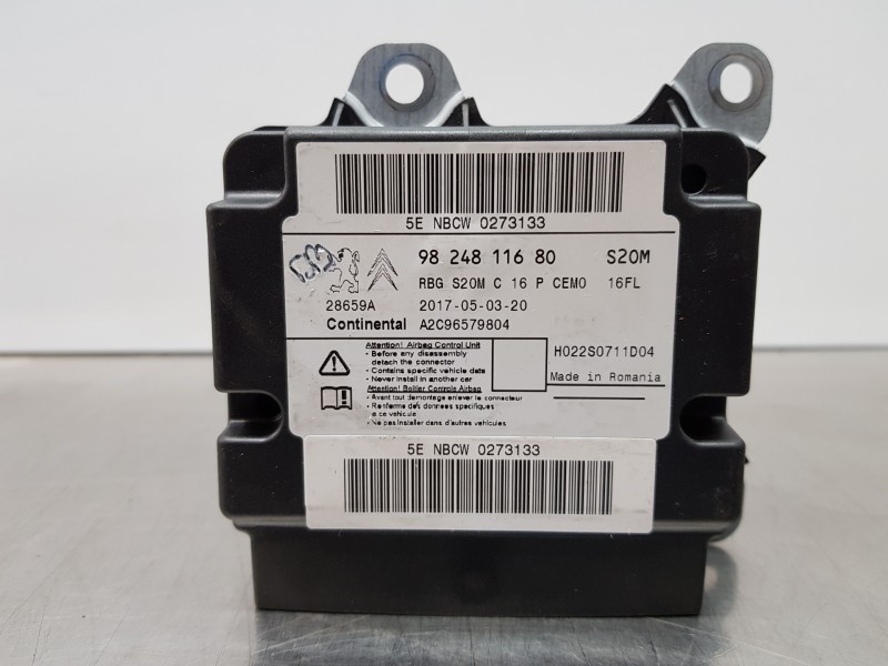 Recambio de kit airbag para peugeot 3008 gt line referencia OEM IAM 16180454ZD 98105497ZD 9810439880 Recambio de kit airbag para peugeot 3008 gt line referencia OEM IAM 16180454ZD 98105497ZD 9810439880