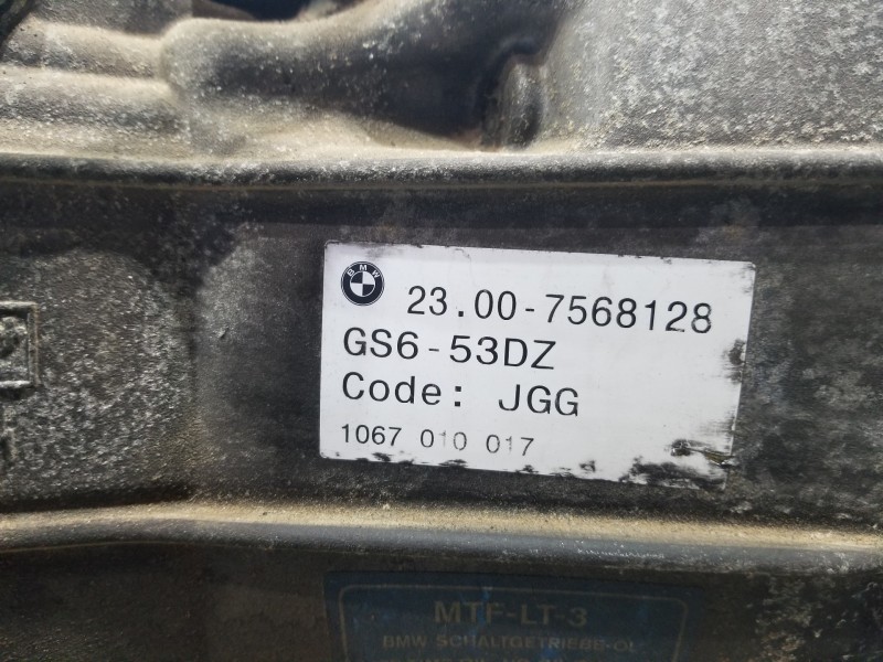 Recambio de caja cambios para bmw serie 1 coupe (e82) 123d referencia OEM IAM 23007577238 GS6-53DZ GS653DZ Recambio de caja cambios para bmw serie 1 coupe (e82) 123d referencia OEM IAM 23007577238 GS6-53DZ GS653DZ