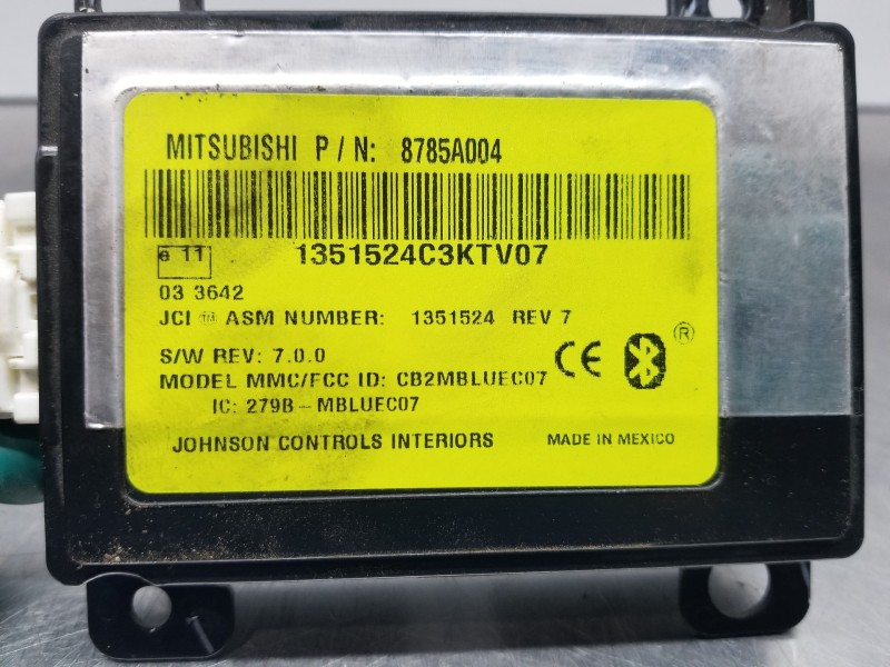 Recambio de modulo electronico para mitsubishi outlander (cw0) challenge referencia OEM IAM 8785A004  