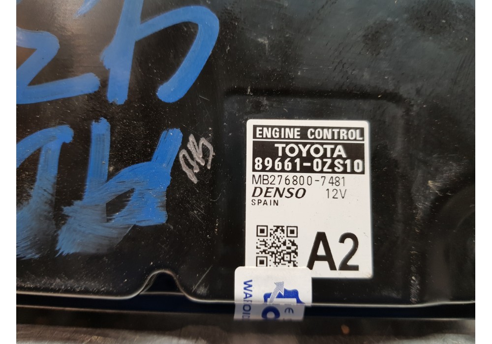 Recambio de centralita motor uce para toyota corolla (e21) style referencia OEM IAM 896610ZS10 MB2768007481 