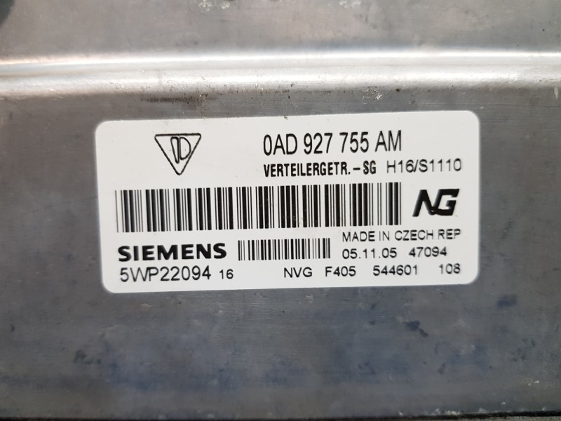 Recambio de modulo electronico para porsche cayenne (typ 9pa) básico referencia OEM IAM 0AD927755AM 5WP22094  Recambio de modulo electronico para porsche cayenne (typ 9pa) básico referencia OEM IAM 0AD927755AM 5WP22094