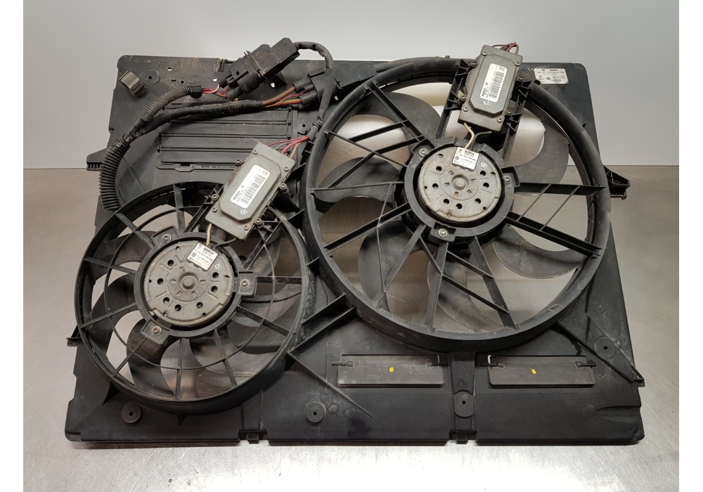 Recambio de electroventilador para porsche cayenne (typ 9pa) básico referencia OEM IAM 95562413601 7L0121203F 7L09594545C