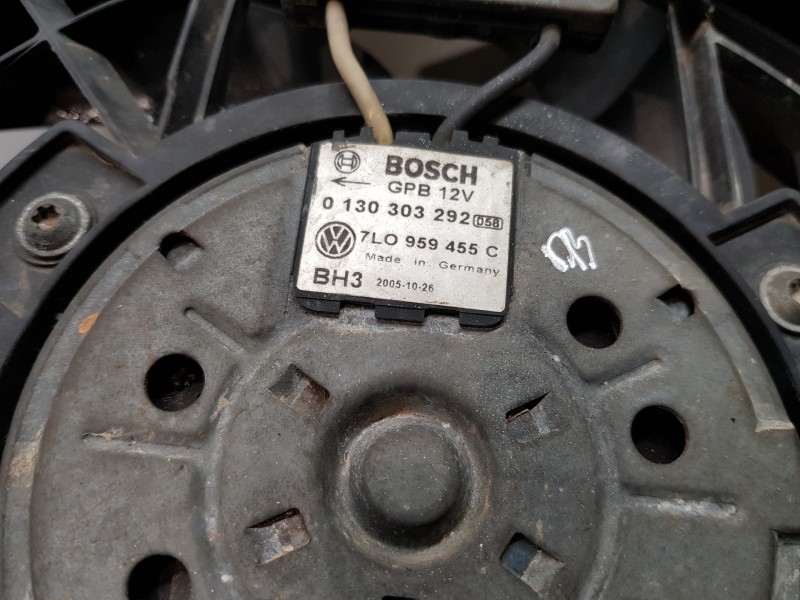 Recambio de electroventilador para porsche cayenne (typ 9pa) básico referencia OEM IAM 95562413601 7L0121203F 7L09594545C