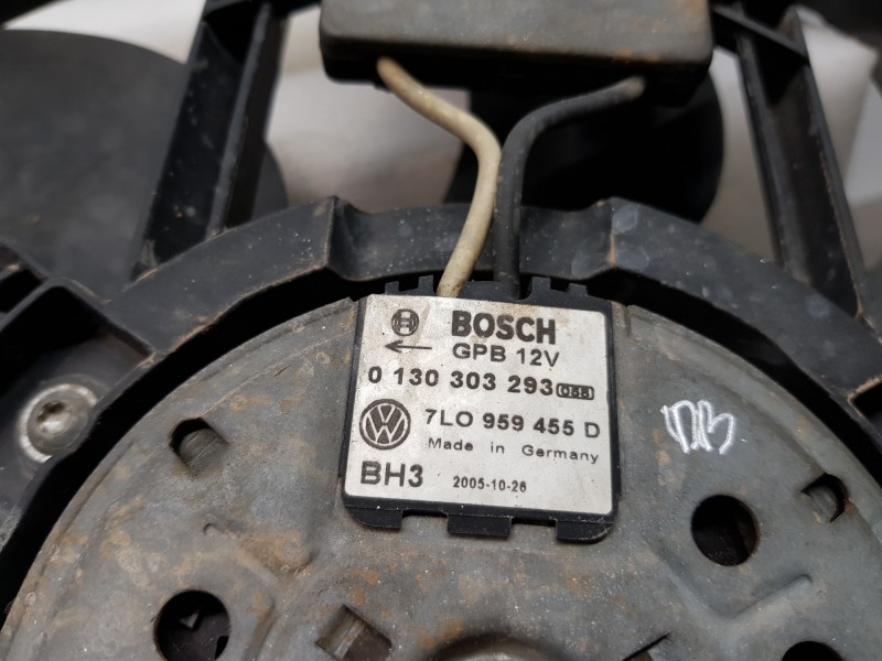 Recambio de electroventilador para porsche cayenne (typ 9pa) básico referencia OEM IAM 95562413601 7L0121203F 7L09594545C