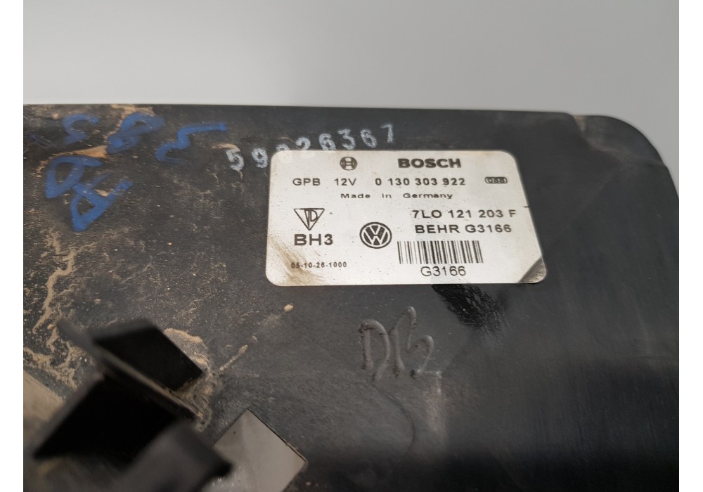 Recambio de electroventilador para porsche cayenne (typ 9pa) básico referencia OEM IAM 95562413601 7L0121203F 7L09594545C