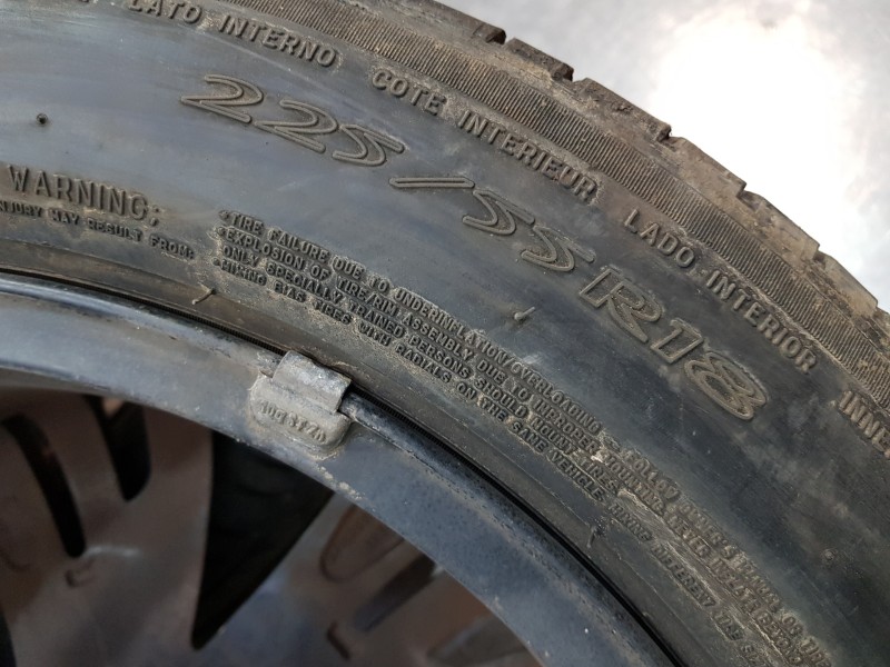 Recambio de juego llantas para peugeot 3008 gt line referencia OEM IAM 98096873EH 9809687377 