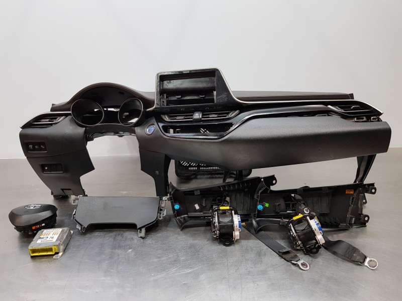 Recambio de kit airbag para toyota c-hr hybrid referencia OEM IAM 55401F4010C2 45130F4030XX 73960F4010