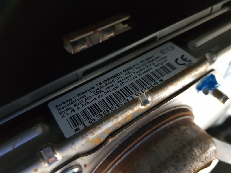 Recambio de kit airbag para toyota c-hr hybrid referencia OEM IAM 55401F4010C2 45130F4030XX 73960F4010