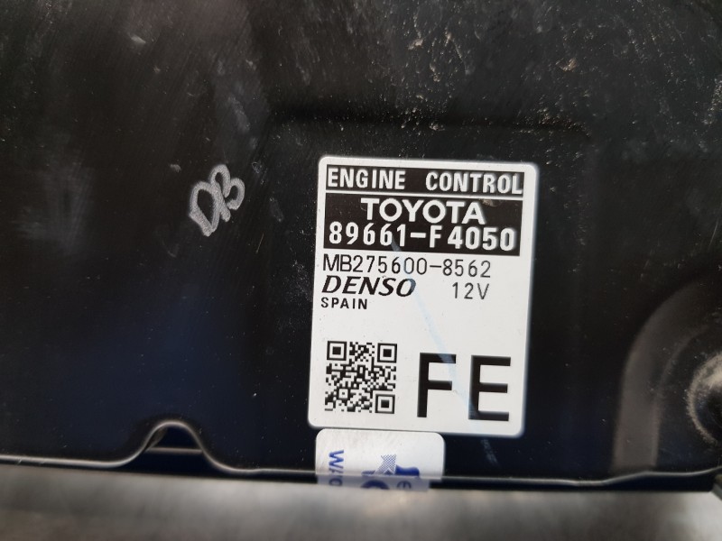 Recambio de centralita motor uce para toyota c-hr hybrid referencia OEM IAM 89661F4050 MB2756008562 