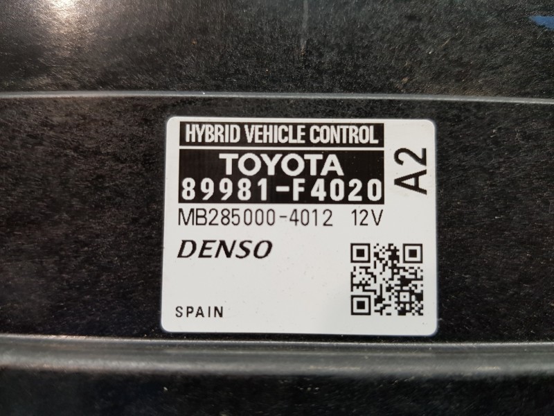 Recambio de modulo confort para toyota c-hr hybrid referencia OEM IAM 89981F4020 MB2850004012 