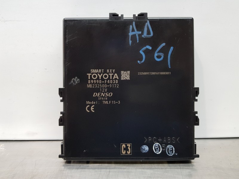 Recambio de modulo electronico para toyota c-hr hybrid referencia OEM IAM 89990F4030 MB2325009172 