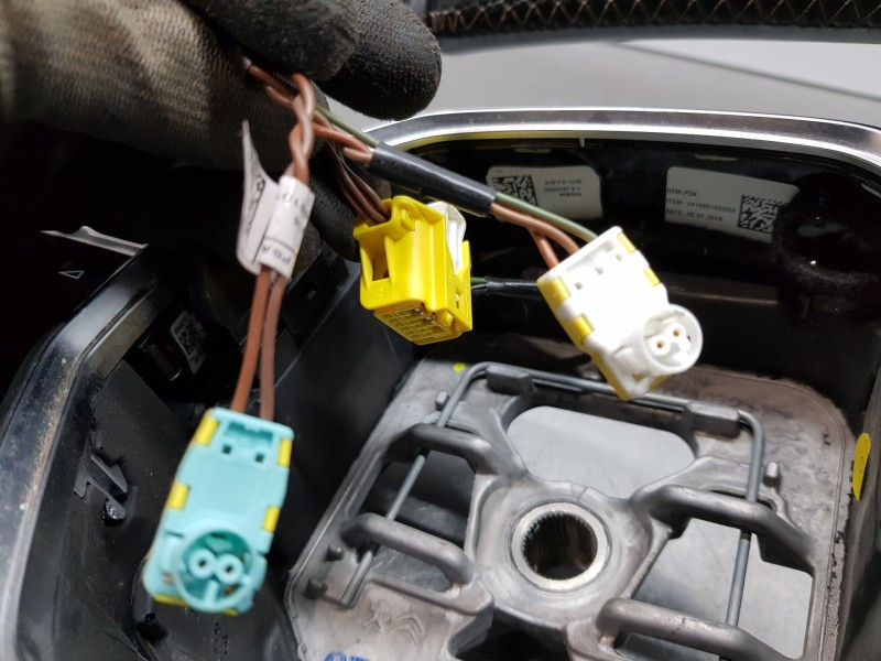 Recambio de volante para peugeot 3008 gt line referencia OEM IAM 98105488ZD   Recambio de volante para peugeot 3008 gt line referencia OEM IAM 98105488ZD