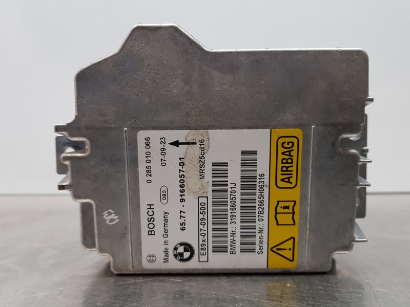 Recambio de centralita airbag para bmw serie 1 coupe (e82) 123d referencia OEM IAM 65779166057 0285010066 