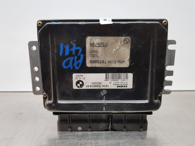 Recambio de centralita motor uce para bmw mini (r50,r53) cooper referencia OEM IAM 12147520019 12147520019 S118012001 Recambio de centralita motor uce para bmw mini (r50,r53) cooper referencia OEM IAM 12147520019 12147520019 S118012001