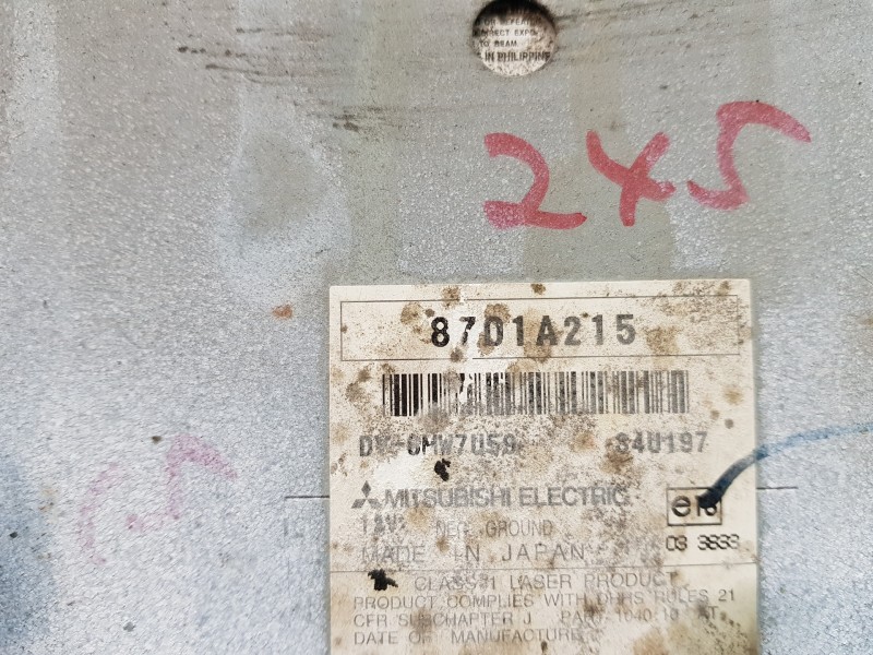 Recambio de sistema audio / radio cd para mitsubishi outlander (cw0) intense referencia OEM IAM 8701A215  