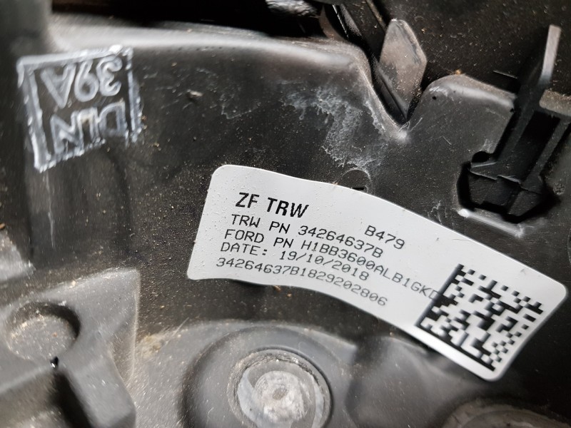 Recambio de volante para ford fiesta (ce1) ecoboost active referencia OEM IAM 2503223 H1BB3600ALB1GKD 