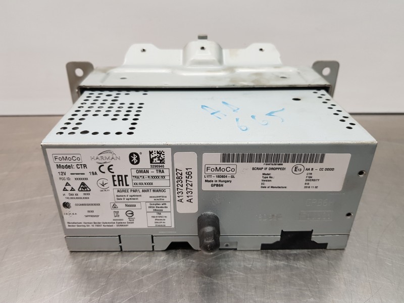 Recambio de sistema audio / radio cd para ford fiesta (ce1) ecoboost active referencia OEM IAM L1TT18D804GL  
