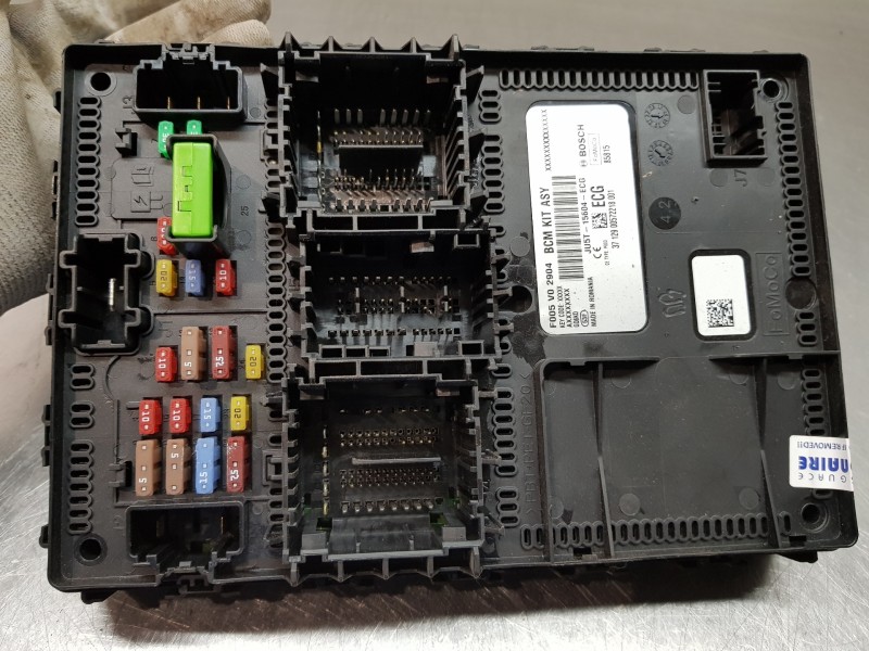 Recambio de modulo confort para ford fiesta (ce1) ecoboost active referencia OEM IAM JU5T15604ECG F005V02904 