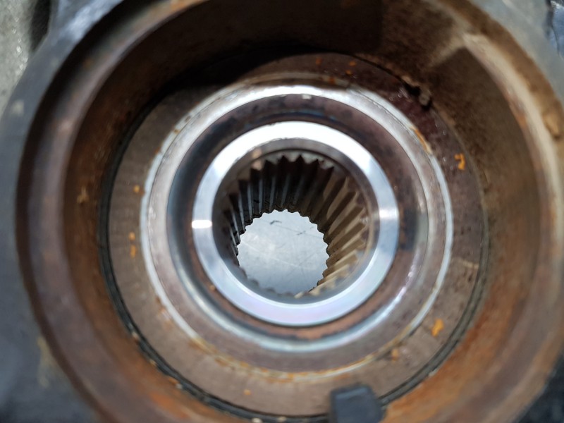 Recambio de mangueta delantera izquierda para ford fiesta (ce1) ecoboost active referencia OEM IAM 2086829 H1BC3K171C1A 