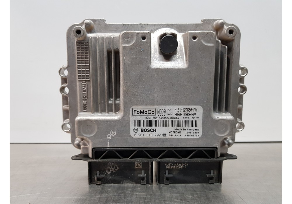 Recambio de centralita motor uce para ford fiesta (ce1) ecoboost active referencia OEM IAM H1B112A650FA HA6A12B684PA 0261S18702