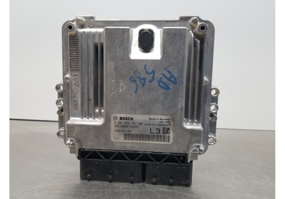 Recambio de centralita motor uce para honda civic lim.4 (fb) navi pack referencia OEM IAM 37820R3JG02 0281032761 