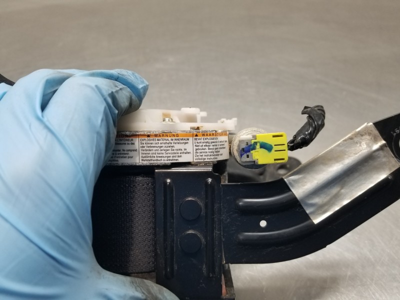 Recambio de cinturon seguridad delantero derecho para honda civic lim.4 (fb) navi pack referencia OEM IAM 0589P1000123  