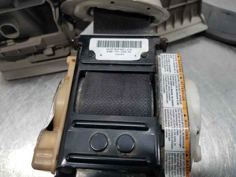 Recambio de cinturon seguridad delantero izquierdo para honda civic lim.4 (fb) navi pack referencia OEM IAM 81850TV1G220M4 81850 Recambio de cinturon seguridad delantero izquierdo para honda civic lim.4 (fb) navi pack referencia OEM IAM 81850TV1G220M4 81850