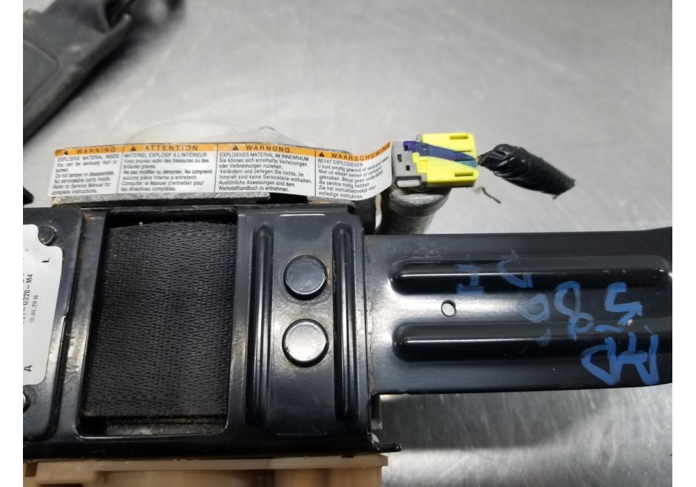 Recambio de cinturon seguridad delantero izquierdo para honda civic lim.4 (fb) navi pack referencia OEM IAM 81850TV1G220M4 81850 Recambio de cinturon seguridad delantero izquierdo para honda civic lim.4 (fb) navi pack referencia OEM IAM 81850TV1G220M4 81850