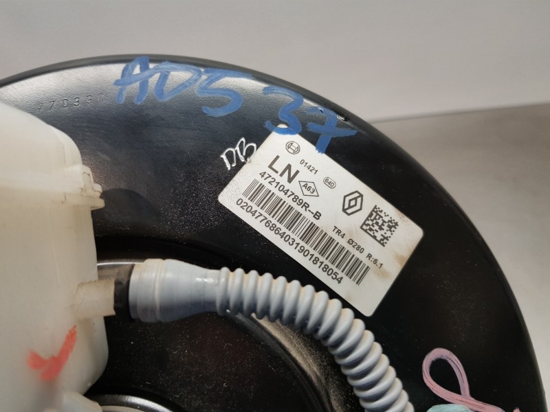 Recambio de servofreno para renault megane iv berlina 5p fastback referencia OEM IAM 472105948R 472104789R  Recambio de servofreno para renault megane iv berlina 5p fastback referencia OEM IAM 472105948R 472104789R