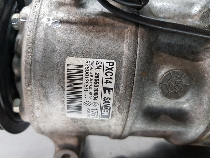 Recambio de compresor aire acondicionado para renault megane iv berlina 5p fastback referencia OEM IAM 926001268R  
