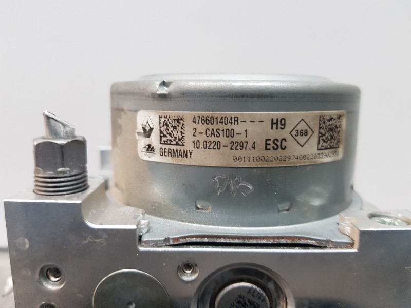 Recambio de abs para renault megane iv berlina 5p fastback referencia OEM IAM 476601404R 10022022974  Recambio de abs para renault megane iv berlina 5p fastback referencia OEM IAM 476601404R 10022022974