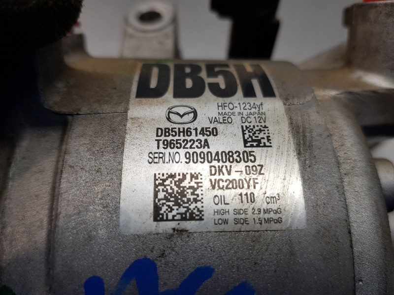 Recambio de compresor aire acondicionado para mazda 2 lim. () origin referencia OEM IAM DB5H61450 T965223A 