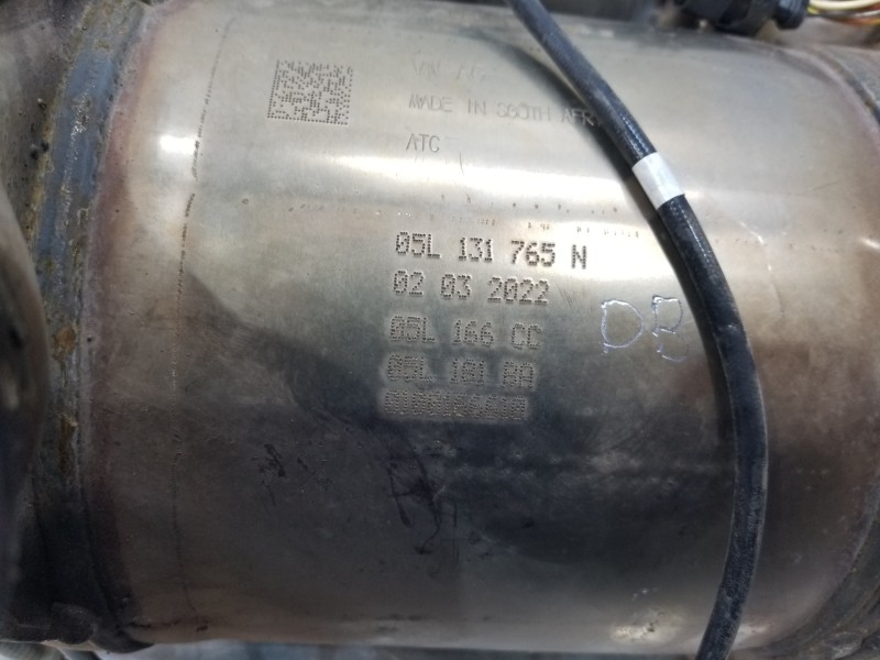 Recambio de filtro de particulas para seat leon sportstourer (kl8) style referencia OEM IAM 05L131601MX 05L131765N 05L131705AC Recambio de filtro de particulas para seat leon sportstourer (kl8) style referencia OEM IAM 05L131601MX 05L131765N 05L131705AC