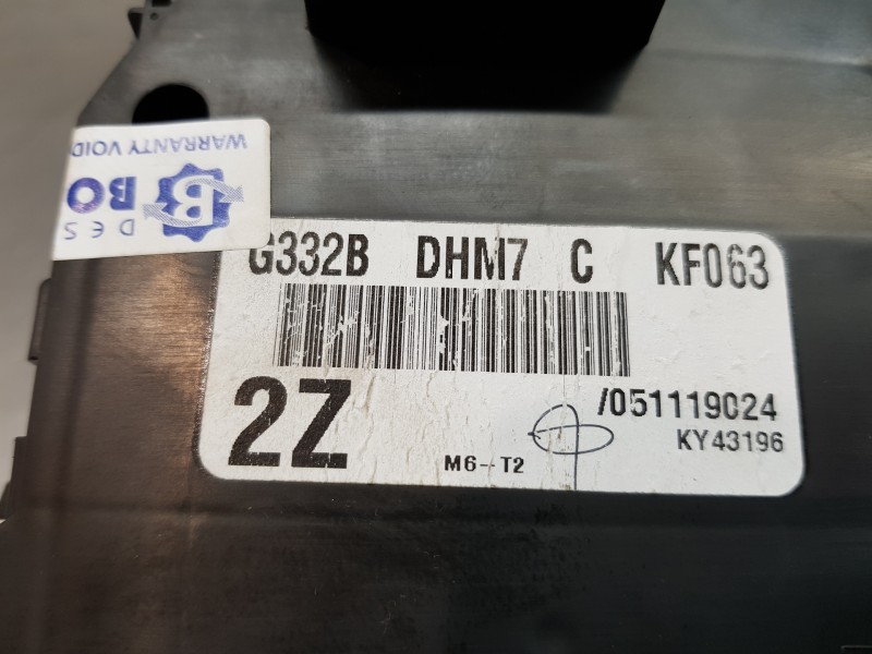 Recambio de cuadro instrumentos para mazda 2 lim. () origin referencia OEM IAM D09M55430  