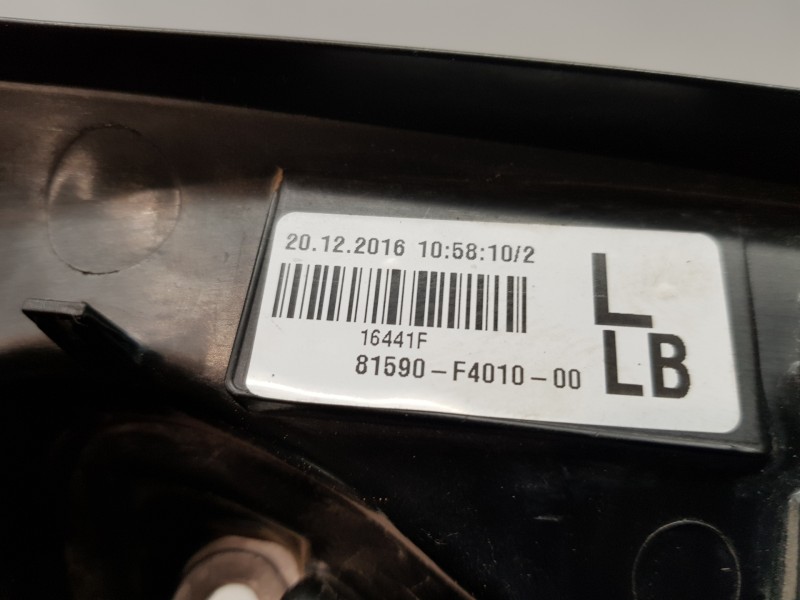 Recambio de piloto trasero izquierdo interior para toyota c-hr hybrid referencia OEM IAM 81591F4010 81590F4010 