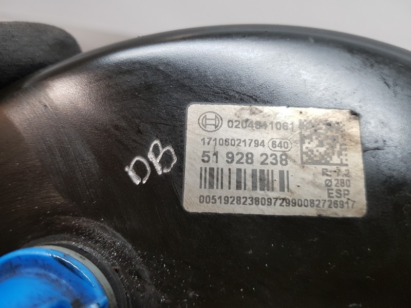 Recambio de servofreno para citroen jumper kasten bluehdi referencia OEM IAM 51928238 1612440380 0204811061 Recambio de servofreno para citroen jumper kasten bluehdi referencia OEM IAM 51928238 1612440380 0204811061