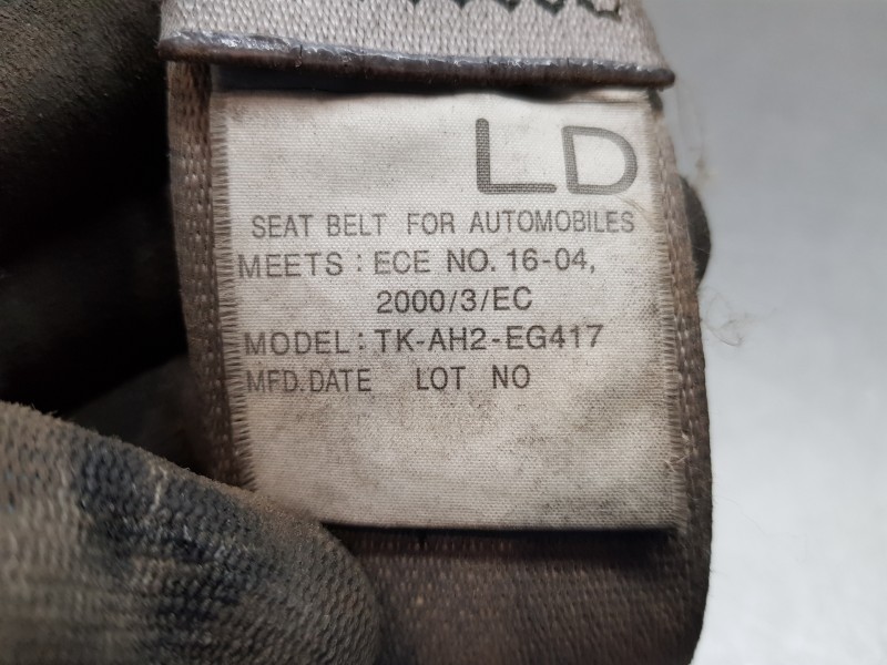 Recambio de cinturon seguridad delantero izquierdo para renault maxity 130 dxi referencia OEM IAM 7485125645 TKAH2EG417 