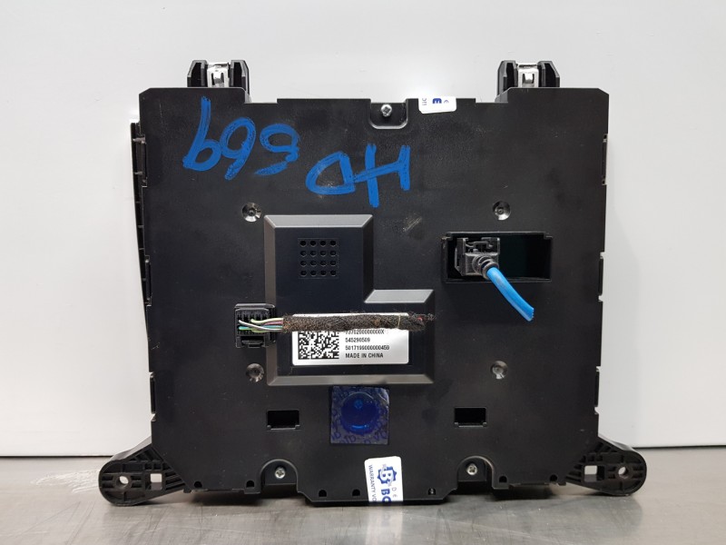 Recambio de pantalla multifuncion para opel mokka x selective referencia OEM IAM 42498391 545290509  Recambio de pantalla multifuncion para opel mokka x selective referencia OEM IAM 42498391 545290509