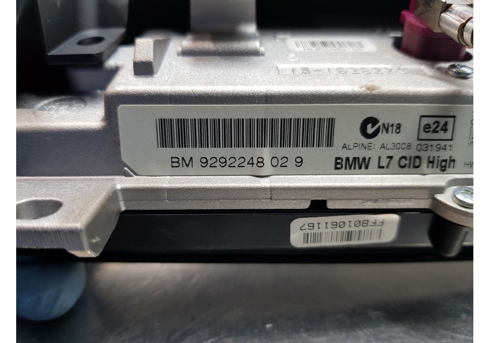 Recambio de pantalla multifuncion para bmw serie 4 gran coupe (f36) x drive referencia OEM IAM 9292248  