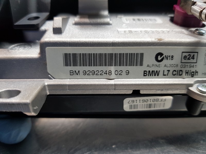 Recambio de pantalla multifuncion para bmw serie 4 gran coupe (f36) x drive referencia OEM IAM 9292248  