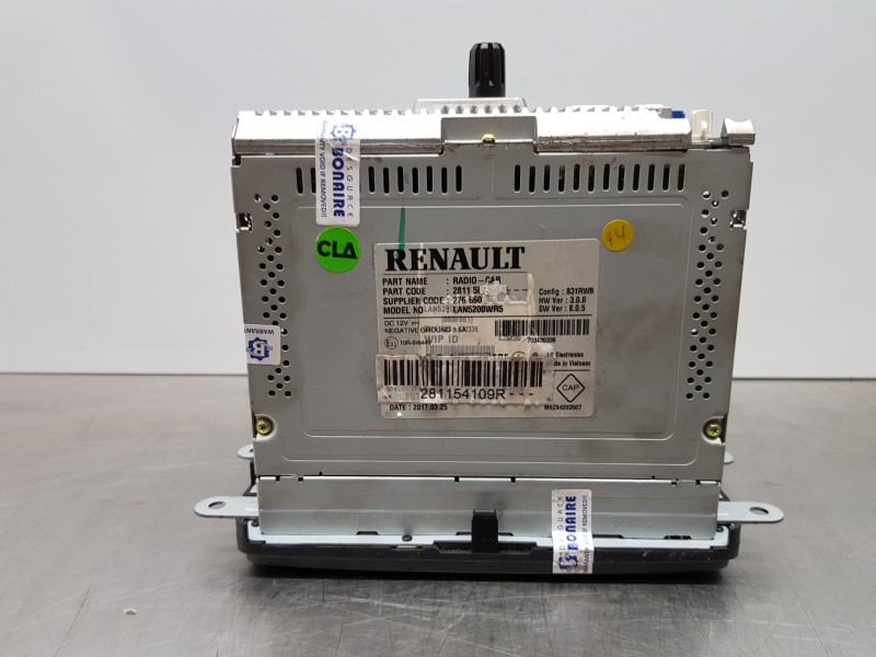 Recambio de pantalla multifuncion para renault captur techno referencia OEM IAM 281154109R   Recambio de pantalla multifuncion para renault captur techno referencia OEM IAM 281154109R